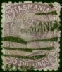 Tasmania 1871 5s Mauve SG149b Fine Used . Queen Victoria (1840-1901) Used Stamps
