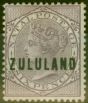 Collectible Postage Stamp from Zululand 1893 6d Dull Purple SG16 Fine Lightly Mtd Mint
