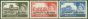 Rare Postage Stamp from Bahrain 1958-60 D.L.R & Waterlow set of 3 SG94b, 95a & 96ab V.F MNH