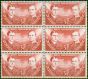 Rare Postage Stamp from Ross Dependency 1967 3c Carmine-Red SG6 Very Fine MNH Block of 6