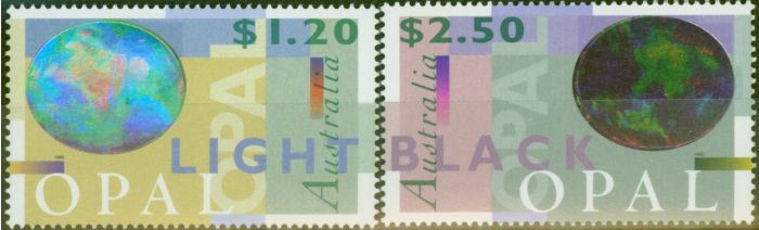 Valuable Postage Stamp from Australia 1995 Opals set of 2 SG1518-1519 V.F MNH