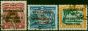 Cook Islands 1935 Jubilee Set of 3 SG113a-115 Fine Used . King George V (1910-1936) Used Stamps