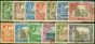 Old Postage Stamp from Aden 1939-45 set of 13 SG16-27 Fine Used