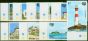 Old Postage Stamp from Fiji 1991 Architecture Imprint Set of 9 SG719-735 Very Fine MNH