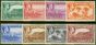 Valuable Postage Stamp from Montserrat 1938 Perf 13 set of 8 to 1s SG101-108 V.F Very Lightly Mtd Mint