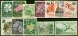 Old Postage Stamp Norfolk Island 1966 Set of 12 SG60-71a Fine Used