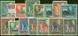St Vincent 1938-47 Set of 15 SG149-159 V.F MNH King George VI (1936-1952) Rare Stamps