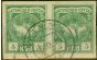 Batum 1919 5k Green SG1 Fine Used Pair . King George V (1910-1936) Used Stamps