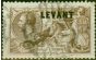 Collectible Postage Stamp from British Levant 1921 2s6d Pale-Brown SGL24b Good Used