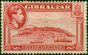 Gibraltar 1938 1 1/2d Carmine SG123a P.13.5 Fine LMM  King George VI (1936-1952) Rare Stamps