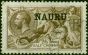 Nauru 1919 2s6d Chocolate-Brown SG24 Fine Used . King George V (1910-1936) Used Stamps