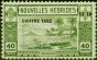 Rare Postage Stamp from New Hebrides 1938 40c Grey-Olive SGFD68 Fine MNH
