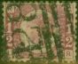 Rare Postage Stamp GB 1870 1/2d Rose SG49 Pl. 9 Fine Used