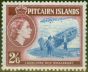Valuable Postage Stamp from Pitcairn Islands 1957 2s6d Ultramarine & Lake SG28 V.F MNH