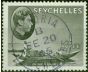 Seychelles 1942 1R Grey-Black SG146a V.F.U  King George VI (1936-1952) Rare Stamps