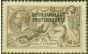 Rare Postage Stamp from Bechuanaland 1916 2s6d Pale Brown SG85 Fine Very Lightly Mtd Mint