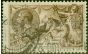 Valuable Postage Stamp GB 1918 2s6d Reddish Brown SG415 Fine Used