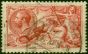GB 1918 5s Rose-Red SG416 Fine Used . King George V (1910-1936) Used Stamps