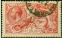 Collectible Postage Stamp from GB 1919 5s Rose-Red SG416 Good Used (3)