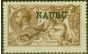 Valuable Postage Stamp from Nauru 1916 2s6d Brown SG21 Fine Lightly Mtd Mint