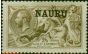Nauru 1919 2s6d Pale Brown SG25 V.F VLMM  King George V (1910-1936) Rare Stamps