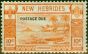 Valuable Postage Stamp New Hebrides 1938 10c Orange SGD7 Fine MNH
