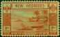 New Hebrides 1938 1F Red-Green SG60 Fine MM. King George VI (1936-1952) Mint Stamps