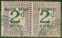 Valuable Postage Stamp from South West Africa 1924 2d Black & Violet SGD30 Fine Used