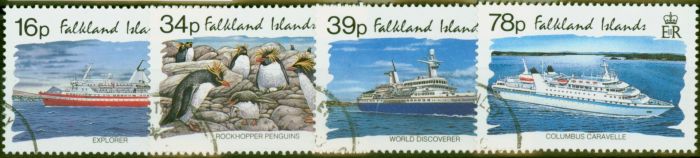 Rare Postage Stamp from Falkland Islands 1993 Tourism Set of 4 SG687-690 V.F.U