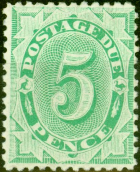 Valuable Postage Stamp from Australia 1902 5d Emerald Green SGD27 Fine & Fresh Mtd Mint