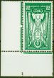 Rare Postage Stamp from Ireland 1943 2s6d Emerald Green SG123aw Wmk Inverted V.F MNH