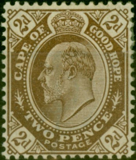 Collectible Postage Stamp C.O.G.H 1904 2d Brown SG72 Fine MM