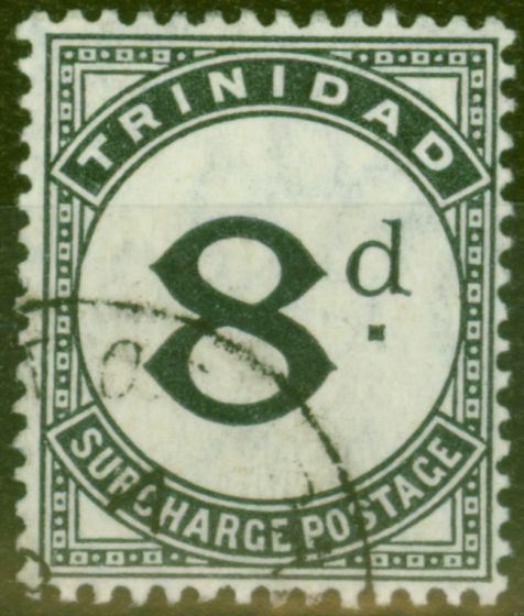Collectible Postage Stamp from Trinidad 1905 8d Slate-Black SGD16 V.F.U