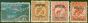 Rare Postage Stamp from Aitutaki 1903 set of 4 SG4-7 Fine Mtd Mint