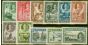 Old Postage Stamp from Nigeria 1936 set of 11 to 10s SG34-44 Fine Mtd Mint