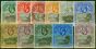 Rare Postage Stamp St Helena 1912-16 Set of 11 SG72-81 Fine Mint & Used