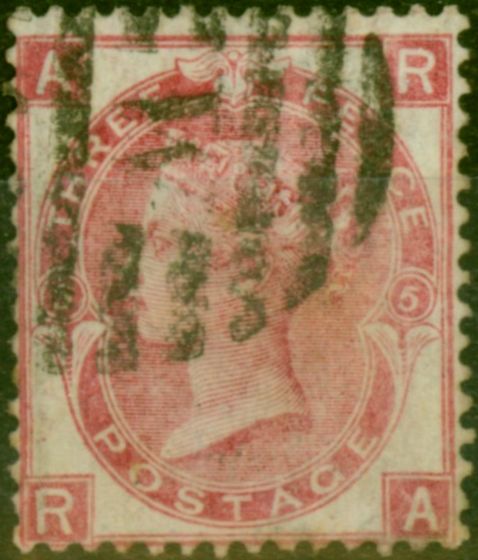 Collectible Postage Stamp GB 1868 3d Rose SG103 Pl 5 Fine Used