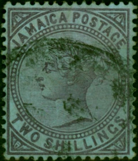 Jamaica 1910 2s Purple-Blue SG56 Fine Used King Edward VII (1902-1910), King George V (1910-1936) Rare Stamps