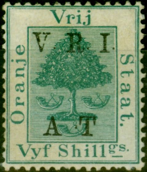 Collectible Postage Stamp O.F.S 1900 5s Green SGT46 Fine MM