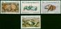 Collectible Postage Stamp Christmas Island 1985 Crabs Set of 4 SG195-198 V.F MNH