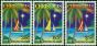 Old Postage Stamp Cocos (Keeling) Islands 1989 Christmas Set of 3 SG211-213 V.F MNH