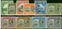 Rare Postage Stamp Grenada 1934 Set of 10 SG135-144 Fine & Fresh MM