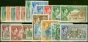 Collectible Postage Stamp Jamaica 1938-51 Set of 18 SG121-133a Fine LMM