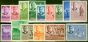 Old Postage Stamp Mauritius 1950 Set of 15 SG276-290 Fine & Fresh MM