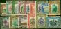 North Borneo 1939 Set of 15 SG303-317 Fine MNH . King George VI (1936-1952) Mint Stamps