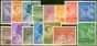 Old Postage Stamp Seychelles 1954 Set of 15 SG174-188 Fine & Fresh MM