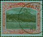 Rare Postage Stamp from Dominica 1921 2s6d Black & Red-Blue SG70 Very Fine Used