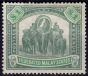 Rare Postage Stamp Fed Malay States 1900 $1 Green & Pale Green SG23 Wmk CC Fine Mounted Mint