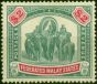 Fed of Malay States 1907 $2 Green & Carmine SG49 V.F VLMM 