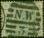 GB 1883 6d Dull Green SG194 Fine Used. Queen Victoria (1840-1901) Used Stamps